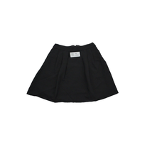 Zara Skirt Womens S Black Short Pleated A line Casual Bottoms Back Zip Closure - $22.65