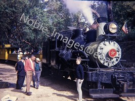 1968 Bear Mountain Roaring Camp Train Felton California 35mm Slide - £4.37 GBP