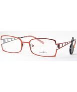 Chiaro &amp; Scuro LUXUS 2 ST 179 Rouge Orange Unique RARE LUNETTES 52-19-13... - $104.75