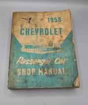 Original 1958 Chevrolet Passenger Car Shop Manual Book Repair RS-62-S&amp;M ... - £15.03 GBP