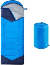 Oaskys Camping Sleeping Bag, 3 Season Warm And Cool Weather,, And Outdoors. - £29.69 GBP