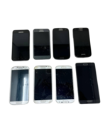 Lot of 8 Phones Samsung Galaxy S2 S3 S4 Note 4 AMOLED 5&quot; Android 13MP UN... - $3,253.95 MXN