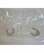 Vintage 1994 Avon Sterling Silver Filigree Hoop Earrings - $364.37 MXN