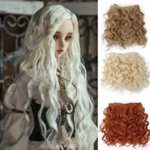 15CM*100CM Synthetic BJD Dolls Curly Hair DIY Toy Accessories Heat Resis... - $31.17 CAD