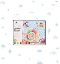 Pocket Watercolor Painting Book Paint With Water Colors Book Kit Water C... - £19.77 GBP