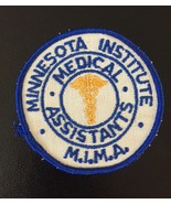 Vintage 70s Minnesota Institute of Medical Assistants (MIMA) patch - £3.99 GBP