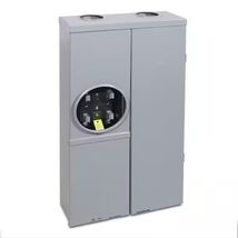 GE 100 Amp 16-Space 32 Circuit Ring Meter Socket Load Center Semi Flush ... - €126,24 EUR