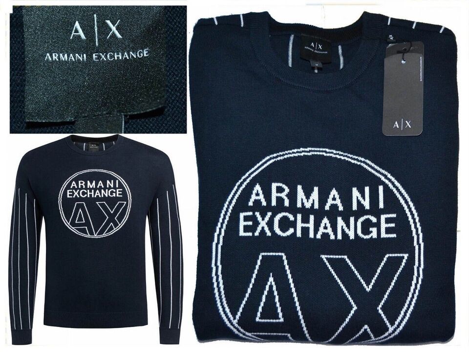 ARMANI A/X Men's XL European / L USA * HERE WITH DISCOUNT AR25 T1P - $84.31