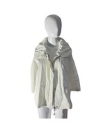 Chico’s Beige Lightweight Wind Jacket – Women’s Size 1 (M) 3/4 sleeve - $455.76 MXN