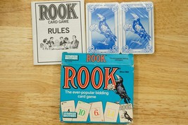 Vintage Toy Parker Brothers ROOK Bidding Playing Card Game 0714 1-6 Players - £10.19 GBP