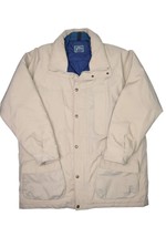 Vintage Woolrich Goretex Parka Jacket Mens XL Khaki Chore Coat Insulated - £42.42 GBP