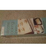 New Set of 3 Nonstick Silicone Baking Liners 2 Half Sheet &amp; 1 Toaster Pa... - $35.19 CAD