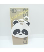 Panda Carabiner PVC Silicone Keychain Luggage Tag Travel Bag Tag ID Golf... - $10.14