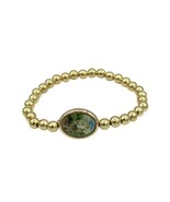 Pulsera San Lazaro Saint Lazarus  Jesus women beaded bracelet Gold tone ... - $20.20 CAD