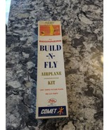 COMET BUILD-N-FLY FLY BOY FLYING BALSA WOOD MODEL AIRPLANE KIT - $19.80