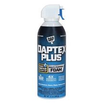 Dap 18836 DAPtex Plus Ltx Foam Sealant Raw Building Material, 12 oz, White - $23.56