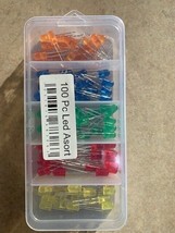 100Pc 5 Color 5mm Led kit in a Case. Great For all types of projects. - $9.99