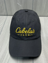 Cabelas Club Hat Cap Adjustable Blue Yellow NEW - £10.00 GBP