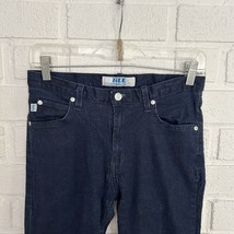 Vintage Y2K Tilt Jeans Flare Womens 9 Blue 5 Pocket Shimmmer Print Made ... - $29.39