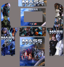 AtGames Legends Ultimate Mini Mass Effect Arcade Cabinet vinyl Art graphics art - £91.23 GBP+