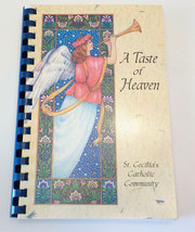 Vintage Taste of Heaven 1999 Ft. Myers Florida St. Cecilia&#39;s Community Cookbook - £7.35 GBP