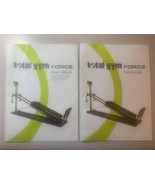 Total Gym Force Owners Manual and Exercise Guide - $9.99
