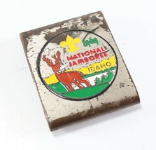 Vintage 1969 Enamel Idaho Deer Boy Scout BSA Metal Belt Loop Medallions - £7.06 GBP