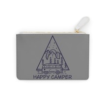 Personalized Vegan Leather Mini Clutch Bag, Double-Sided Printed with Your Desig - £20.36 GBP