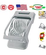 High-Quality German Egg Slicer - Durable Stainless Steel &amp; Dishwasher Safe - $58.73 CAD
