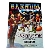 Barnum Bailey Flyer Handbill Russian Ice Stars Mayflower April 2002 UK - $31.63