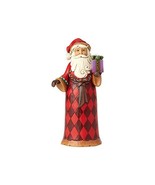 Enesco Jim Shore Circle of Friends Santa Holding Gift with Crystal Figurine - $54.45
