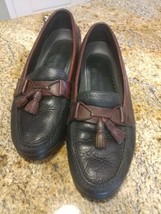 Bert Pulitzer Tassel Loafer Mens 9.5  Cordovan / Black Keltie Dress Casu... - £35.50 GBP