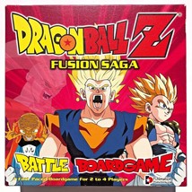 Dragon Ball Z Fusion Saga Battle Board Game Fantasy Flight Game 2002 Complete  - $12.99
