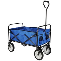 HI Foldable Cart Blue 53.5x83x27 cm - £75.59 GBP