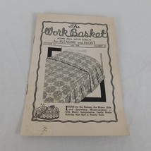 Workbasket Magazine Volume 13 Number 10 July 1948 Needlecraft Doily Handkerchief - £3.99 GBP