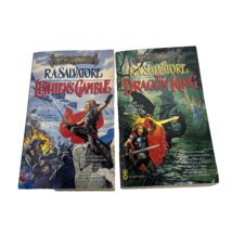 The Crimson Shadow Series 2 Book Lot The Dragon King Luthien&#39;s Gamble - $12.00