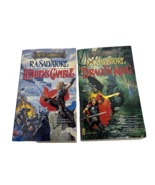 The Crimson Shadow Series 2 Book Lot The Dragon King Luthien&#39;s Gamble - $12.00