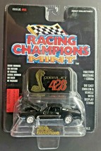 1996 Racing Champions Mint-1968 Ford Mustang Cobra #55 Black Cobra Jet 1:60 HW3 - £11.76 GBP