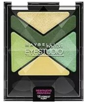 Pack Of 2 Maybelline New York Eye Studio Color Explosion Eyeshadow Forest Fury - $19.79