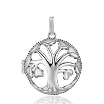 20mm Harmony Ball Tree of life Cage Pendant Pregnant Necklace Musical Sound Chim - £17.81 GBP