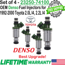 4Pcs OEM Denso Best Upgrade Fuel Injectors For 1992-1999 Toyota Celica 2.2L I4 - £96.17 GBP