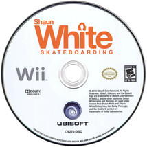 Shaun White Skateboarding Nintendo Wii Video Game DISC ONLY Sports Ubisoft - £3.64 GBP
