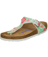 BIRKENSTOCK Gizeh Supernatural Flower Emerald Soft Footbed US 7  EU 38 - $103.22 CAD