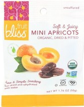 FRUIT BLISS Apricots Mini Trkish Org 1.76OZ Pack of 12 - $9.10
