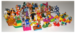 Lot 50+ Various Cartoons or Shows Toy Figurines, Disney, McDonalds, etc. - £28.02 GBP