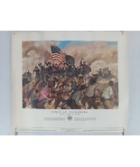 1955 Print of the 1863 1st at Vicksburg Mississippi US Army Poster 24x20... - $32.24 CAD