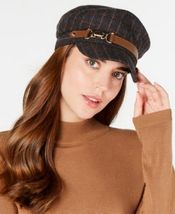 I.N.C. Windowpane-Plaid Cap - $18.00