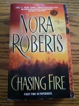 034 Nora Roberts Chasing Fire Paperback Novel Jove - $4.99