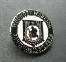Wounded Warrior Freedom Isn&#39;t Free Lapel Pin Badge 1 Inch - £4.46 GBP