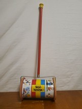 Fisher Price Toys Musical Chime Roller 1951 Vintage Push Toy #722 Nursery Rhyme - $16.79